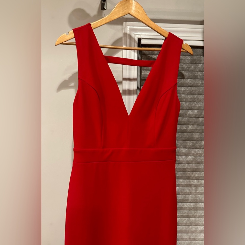 Red Long dress
